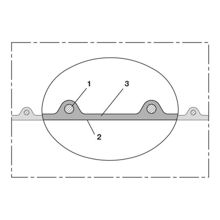 NORRES Absaug- und Förderschlauch AIRDUC® PUR 351 FOOD Innen-Ø 25 mm Außen-Ø 32,00 mm ( 4501402272 )