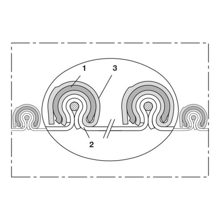NORRES Abgasschlauch CP HYP 450 PROTECT Innen-Ø 125-127 mm ( 4501402754 )