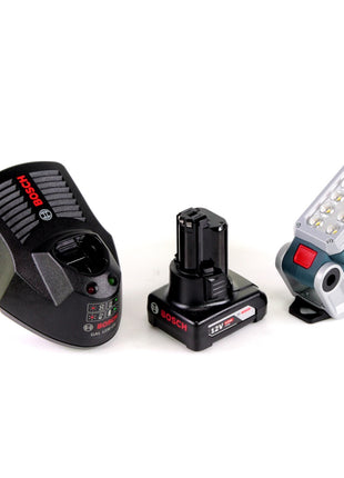 Bosch Akku Lampe GLI 12V-330 DeciLED + 1x 6,0 Ah Akku + Ladegerät - Toolbrothers