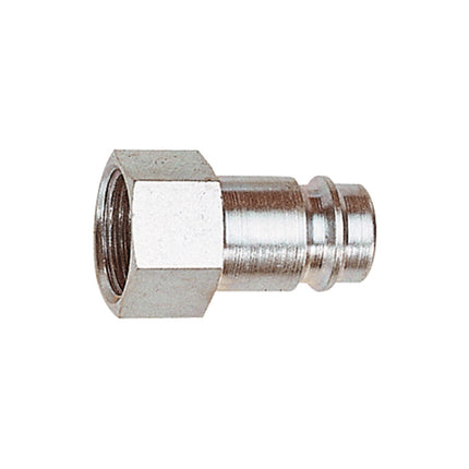 RIEGLER Stecknippel Stahl gehärtet/vern. Stecker DN 10 ( 4588880954 )