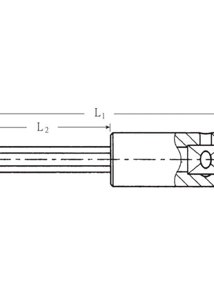 STAHLWILLE Steckschlüsseleinsatz 44 1/4 ″ 6 kant ( 8000333137 )