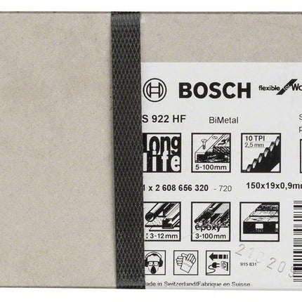BOSCH Säbelsägeblatt S 922 HF Länge 150 mm Breite 19 mm ( 8000343752 )