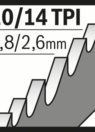 BOSCH Säbelsägeblatt S 1025 VF Länge 200 mm Breite 19 mm ( 8000343756 )