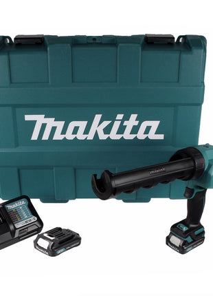 Makita CG 100 DWAEA Akku Kartuschenpistole 10,8V für 310ml Kartuschen im Koffer mit 2x BL1020B 2,0 Ah Akkus und Ladegerät - Toolbrothers