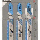 BOSCH Stichsägeblatt T 218 A Basic for Metal L.92mm Zahnteilung 1,1-1,5mm ( 8000346077 )