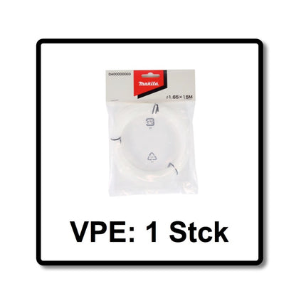 Makita DA00000003 Mähfaden rund Ø 1,65mm x 15m für DUR 181 und DUR 141 - Toolbrothers