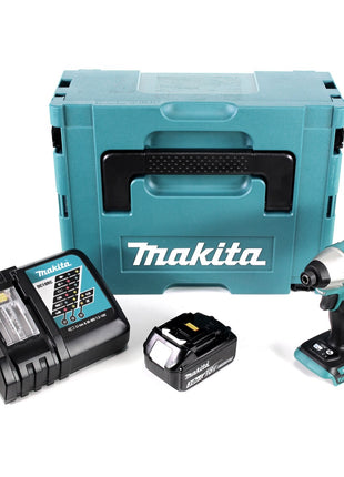 Makita DTD 155 RF1J 18 V Brushless Li-Ion Akku Schlag Schrauber im Makpac + 1 x BL1830 3,0 Ah Akku + 1 x DC 18 RC Ladegerät - Toolbrothers