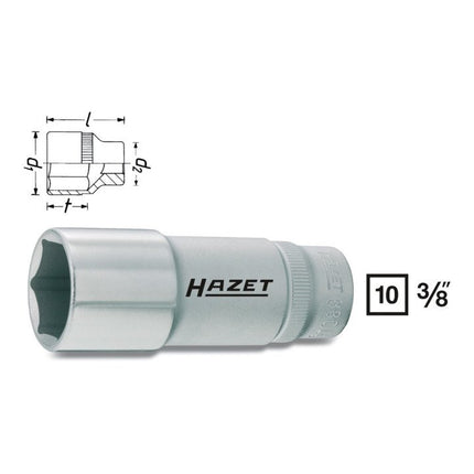 HAZET Steckschlüsseleinsatz 880LG 3/8 ″ 6-kant ( 8000466554 )