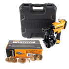 Bostitch RN46K-1-E CT Dachpappnagler Druckluftnagler Coil nailer 45mm + 7200 Stk. Dachpappnagel + Koffer - Toolbrothers