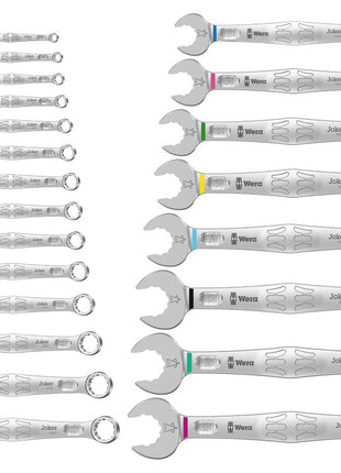 WERA Ringmaulschlüsselsatz 6003 Joker 22-teilig Schlüsselweite 5,5-32 mm ( 8000907868 )