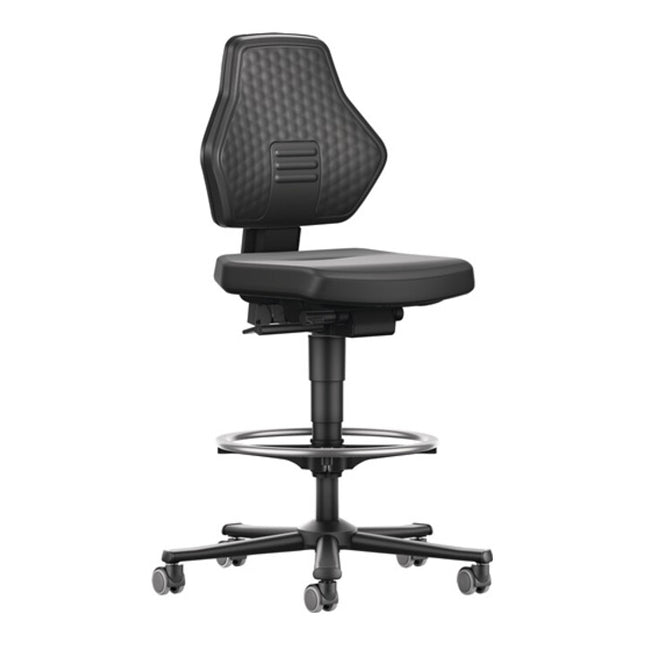 BIMOS Arbeitsdrehstuhl Air Flow Rollen + Fußring ( 9000454094 )