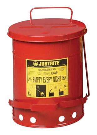 JUSTRITE contenedor recolector de seguridad 20 l chapa de acero (9000466742)