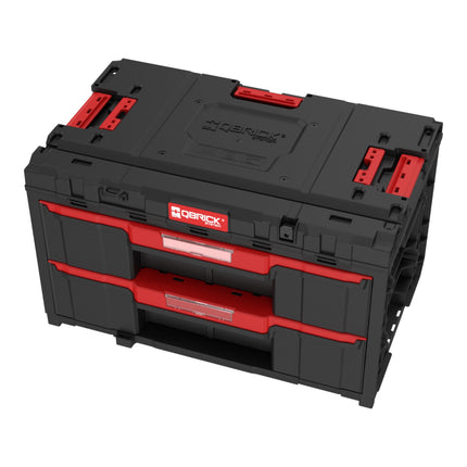 Qbrick System ONE Drawer 2 Toolbox 2 0 Werkzeugbox 587 x 380 x 340 mm 29 l mit zwei Schubladen 2 - toolbrothers