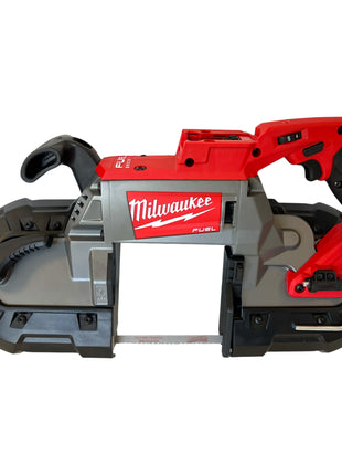 Scie à ruban sans fil Milwaukee M18 CBS125-0 18 V 125 x 125 mm sans balais (4933447150) Solo - sans batterie, sans chargeur