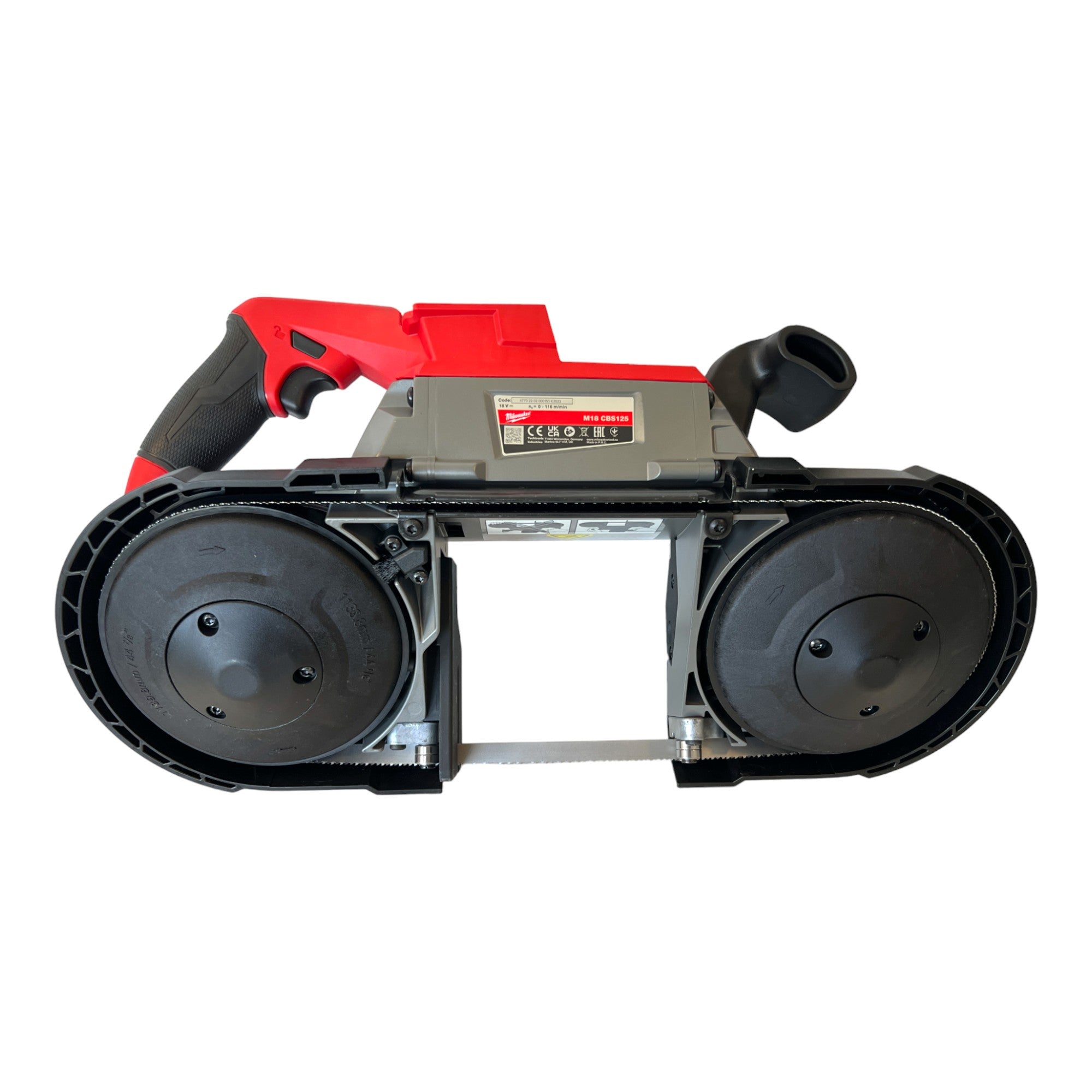 Milwaukee M18 CBS125 0 Akku Bandsaege 18 V 125 x 125 mm Brushless 4933447150 Solo ohne Akku ohne Ladegeraet 3 - toolbrothers