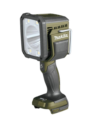 Makita DML 812 O projecteur à main sur batterie 18 V 1250 lm LED vert olive outdoor aventure édition spéciale solo - sans batterie, sans chargeur