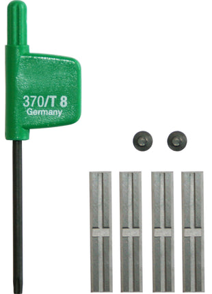 Festool HW-WP 25x5,5x1,1 (4x) Wendeplatten-Set ( 491387 ) für Fräser 491079