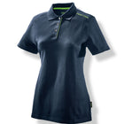 Festool POL-LAD-FT1-S Poloshirt dunkelblau Damen ( 577296 )