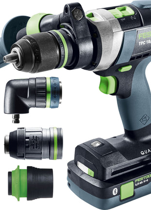 Festool TPC 18/4 5,0/4,0 I-Set/XL Akku-Schlagbohrschrauber QUADRIVE ( 577622 )