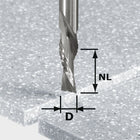 Festool HW Spi D12/42 LD ss S12 Schrupp-Schlicht-Fräser ( 492656 ) für OF 1400, OF 2000, OF 2200