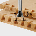 Festool HW S8 D20/26/10° Grat-/Zinkenfräser ( 491165 ) für OF 900, OF 1000, OF 1010, OF 1010 R, OF 1400