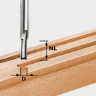 Festool HW S8 D4/10 Nutfräser ( 490953 ) für OF 900, OF 1000, OF 1010, OF 1010 R, OF 1400, OF 2000, OF 2200