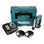 Makita DST 221 RTJ 18 V Li-ion Akku Tacker im Makpac + 2x BL 1850 B 5,0 Ah Akku + DC 18 RC Ladegerät - Toolbrothers