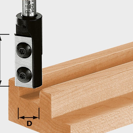 Festool HW S8 D8/20 WP Z1 Nutfräser-Wendeplatten ( 491078 ) für OF 900, OF 1000, OF 1010, OF 1010 R, OF 1400, OF 2000, OF 2200