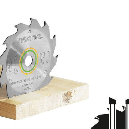 Festool HW 350x3,5x30 W24 Kreissägeblatt WOOD STANDARD ( 769667 ) für HK 132, CSP 132