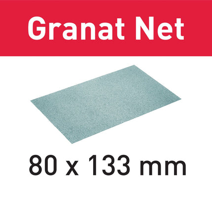 Festool STF 80x133 P100 GR NET/50 Netzschleifmittel Granat Net ( 203286 ) für RTS 400, RTSC 400, RS 400, RS 4, LS 130, HSK-A 80x130, HSK 80x133