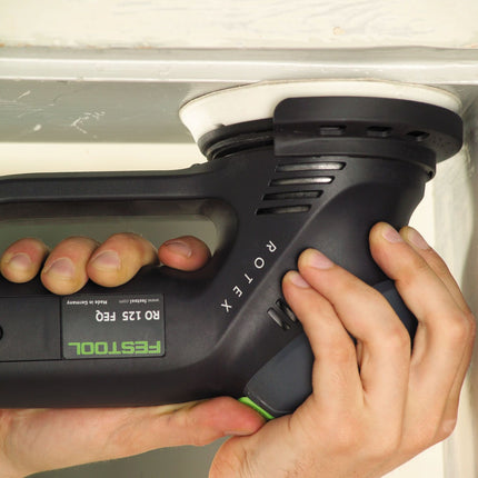 Festool STF D125/8 P120 GR/10 Schleifscheibe Granat ( 497148 ) für RO 125, ES 125, ETS 125, ETSC 125, ES-ETS 125, ES-ETSC 125, ETS EC 125, LEX 125