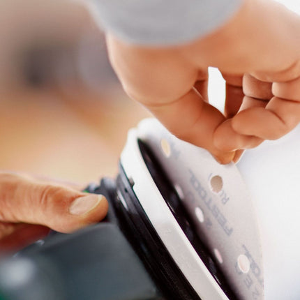 Festool STF D150/48 P120 RU2/10 Schleifscheibe Rubin 2 ( 575182 ) für RO 150, ES 150, ETS 150, ETS EC 150, LEX 150, WTS 150, HSK-D 150