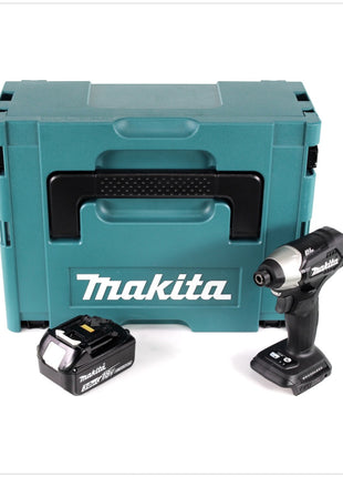 Makita DTD 155 F1JB Akku Schlagschrauber 18 V Brushless Sonderausgabe schwarz im MAKPAC + 1 x BL1830 3,0 Ah Akku - ohne Ladegerät - Toolbrothers