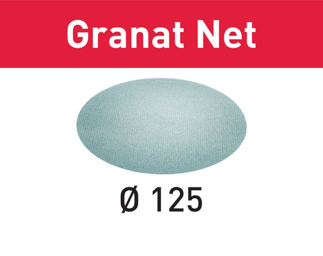 Festool STF D125 P320 GR NET/50 Netzschleifmittel Granat Net ( 203301 ) für RO 125, ES 125, ETS 125, ETSC 125, ES-ETS 125, ES-ETSC 125, ETS EC 125, LEX 125