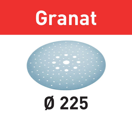 Festool STF D225/128 P320 GR/5 Schleifscheibe Granat ( 205669 ) für Langhalsschleifer PLANEX LHS 2 225 EQ(I), PLANEX 225 EQ, PLANEX LHS-E 225 easy, PLANEX LHS 2-M 225 EQ