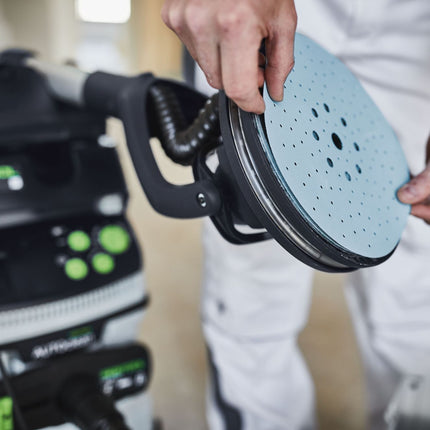 Festool STF D225/128 P320 GR/5 Schleifscheibe Granat ( 205669 ) für Langhalsschleifer PLANEX LHS 2 225 EQ(I), PLANEX 225 EQ, PLANEX LHS-E 225 easy, PLANEX LHS 2-M 225 EQ