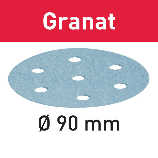 Festool STF D90/6 P400 GR/100 Schleifscheibe Granat ( 497373 ) für RO 90 DX