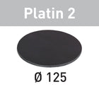 Festool STF D125/0 S1000 PL2/15 Schleifscheibe Platin 2 ( 492375 ) für RO 125, ES 125, ETS 125, ETSC 125, ES-ETS 125, ES-ETSC 125, ETS EC 125, LEX 125