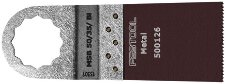 Hoja de sierra para metal Festool MSB 50/35/Bi 5x (500140) para OS 400