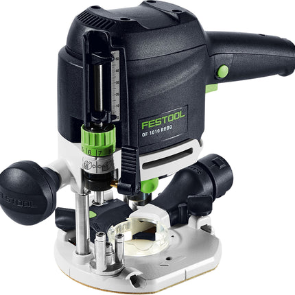 Festool OF 1010 REBQ-FS-Set + Box Oberfräse 1010 W 55 mm Hub ( 578053 ) + Fräser Set + Führungsschiene + Systainer