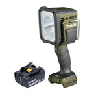 Makita DML 812 F1 Akku Handstrahler 18 V 1250 lm LED Olive Grün Outdoor Adventure Sonderedition + 1x Akku 3,0 Ah - ohne Ladegerät