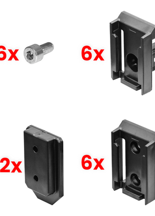 Qbrick System Custom Connectors Set 1 für Serie ONE 2.0 / PRO 2.0 / PRIME