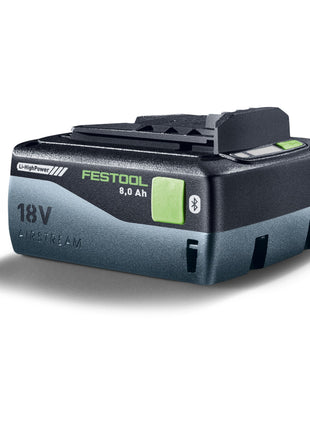 Festool Akku Set 2x BP 18 Li 8,0 HP-ASI Akku 18 V 8,0 Ah ( 2x 577323 ) 8000 mAh Li-ion mit Ladestandanzeige