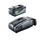 Kit d'énergie Festool 18 V 1x8,0/SCA16 1x batterie 18 V 8,0 Ah (577323) + chargeur (576953)