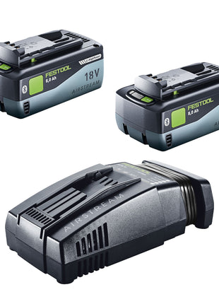 Kit d'énergie Festool 18 V 2x8,0/SCA16 2x batterie 18 V 8,0 Ah (2x 577323) + chargeur (576953)