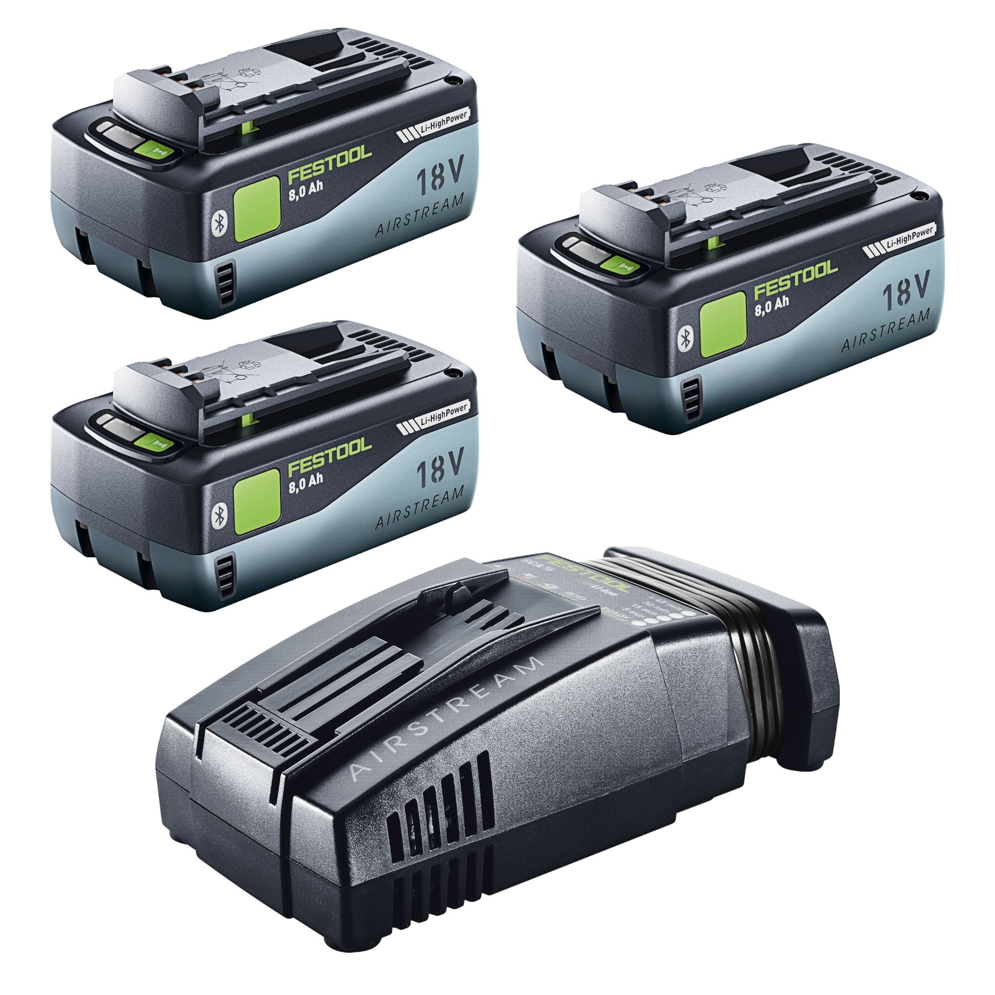 Festool 18V 3x8 0 SCA16 Energie Set 3x Akku 18 V 8 0 Ah 3x 577323 Ladegeraet 576953  0 - toolbrothers