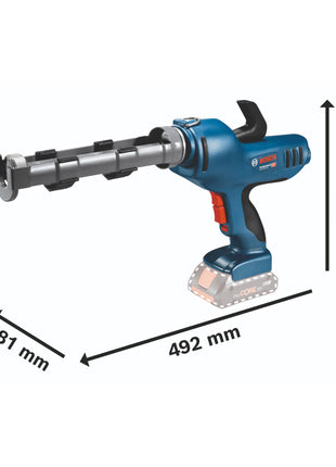 Bosch GCG 18V-310 Professional Akku Kartuschenpresse 18 V 310 ml 3,5 kN Solo ( 06019C4100 ) - ohne Akku, ohne Ladegerät