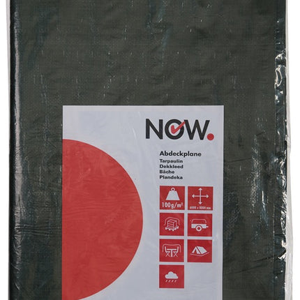 NOW Gewebeplane Multi Tarp Breite 3000 x Länge 5000 mm ( 2000227102 )