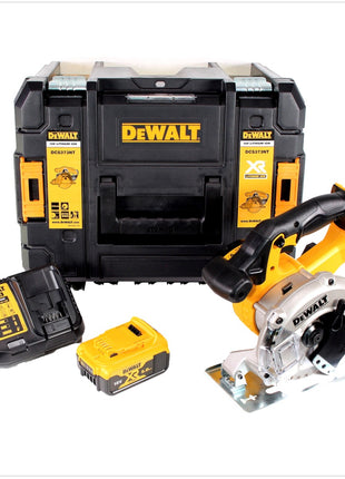 Dewalt DCS 373 P1 Akku Metall Kreissäge 18 V 140 mm + 1x Akku 5,0 Ah + Ladegerät + Sägeblatt + TSTAK - Toolbrothers