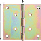 GAH Scharnier  Höhe 60 mm Breite 60 mm ( 3000200547 )